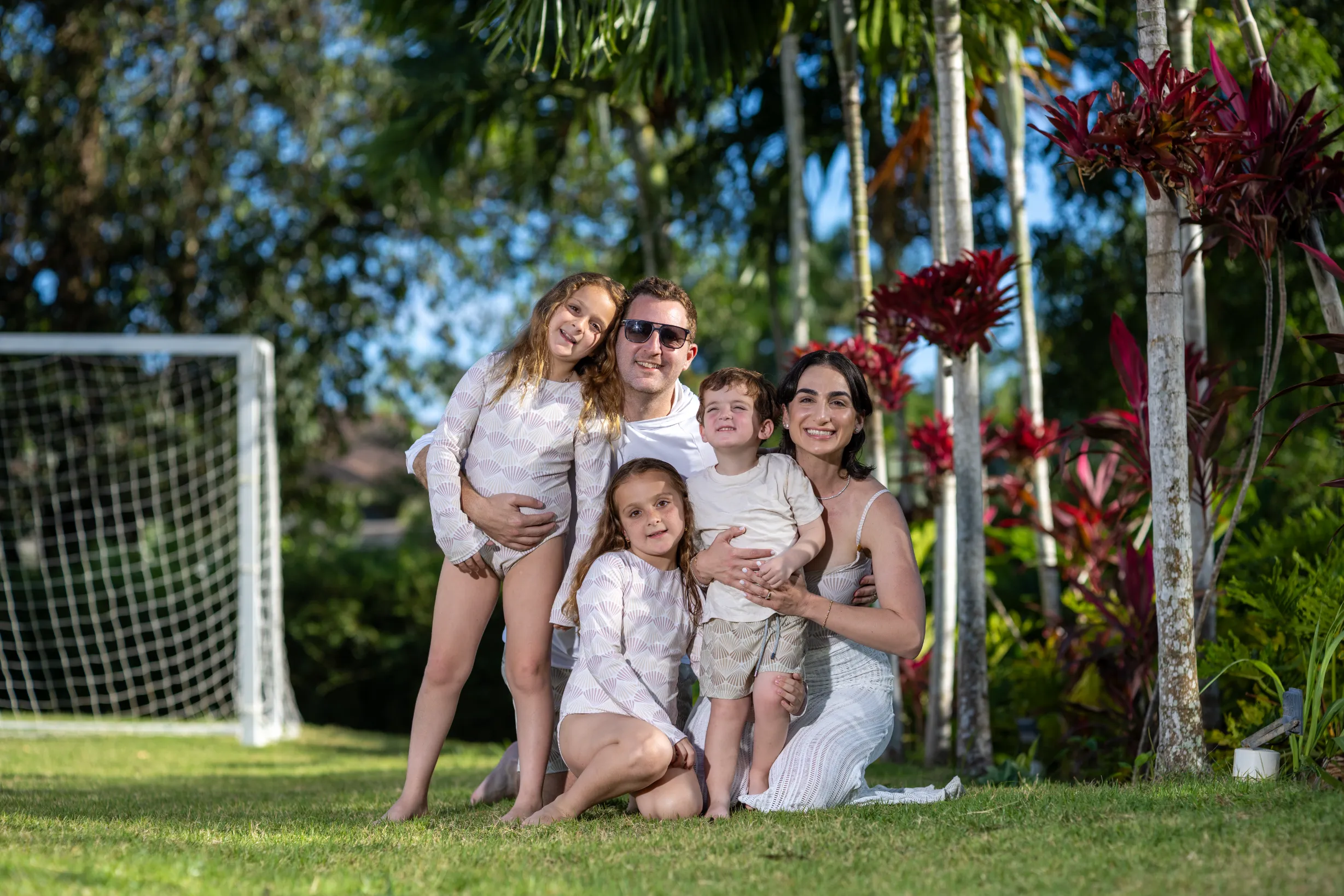 Fotos familiares en Casa de Campo, República Dominicana