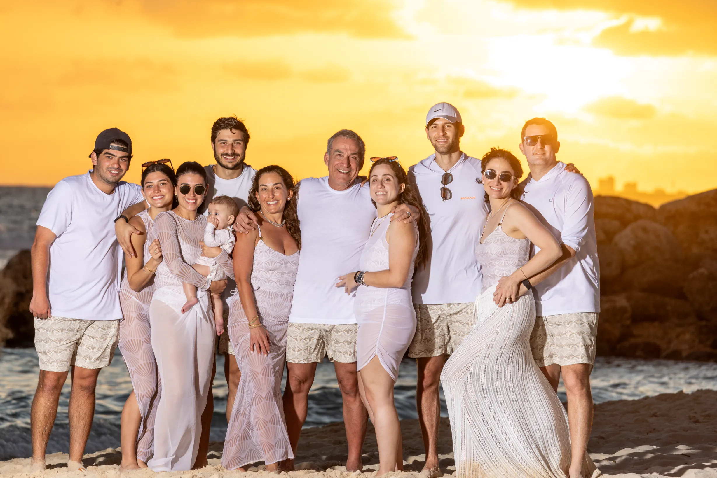 Retratos familiares con luz natural en República Dominicana