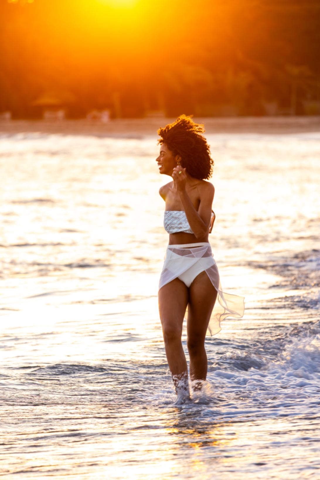 Sesión de fotos en la playa con fotógrafo profesional en la República Dominicana.