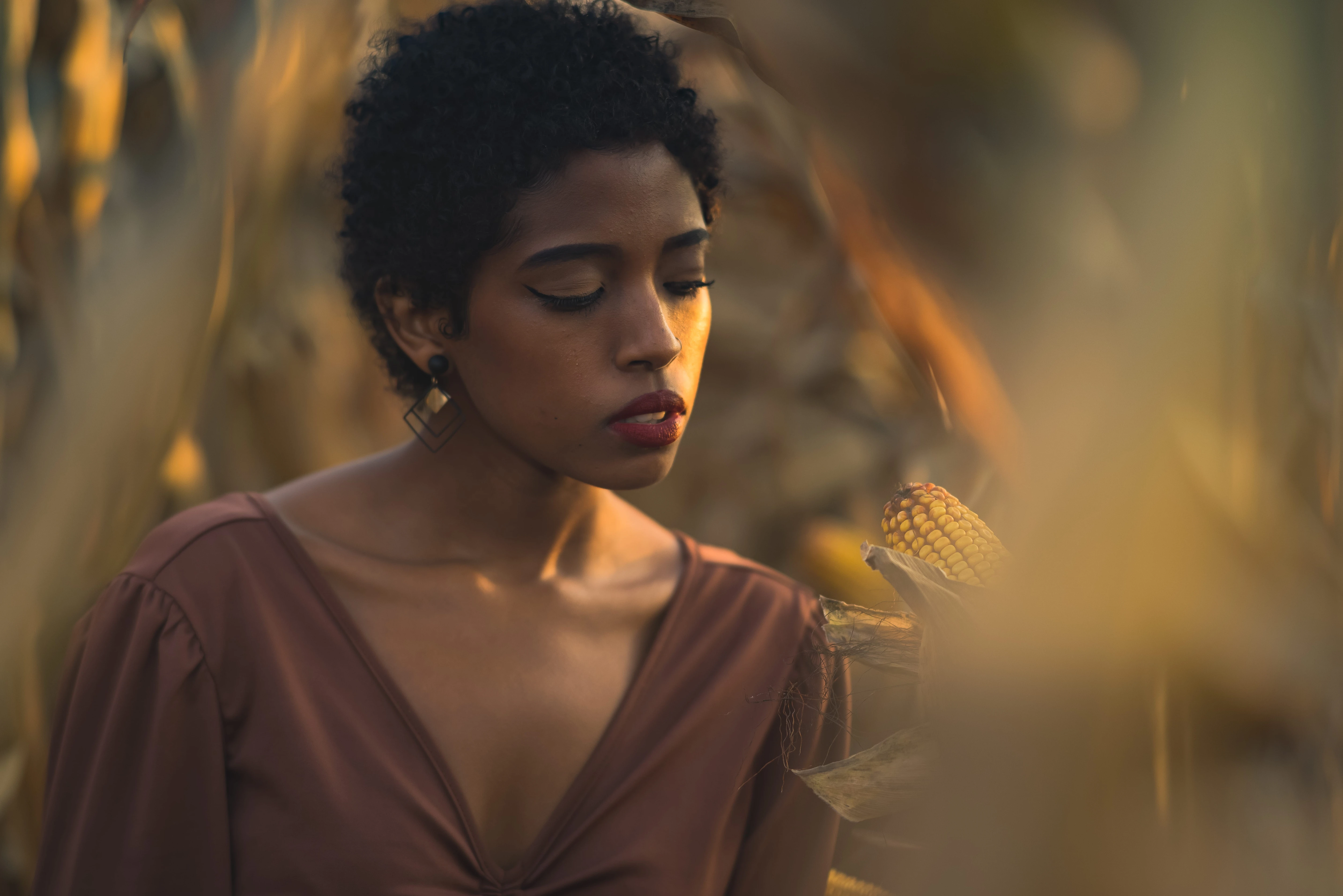 photographer Santo Domingo Republica Dominicana in the corn filed