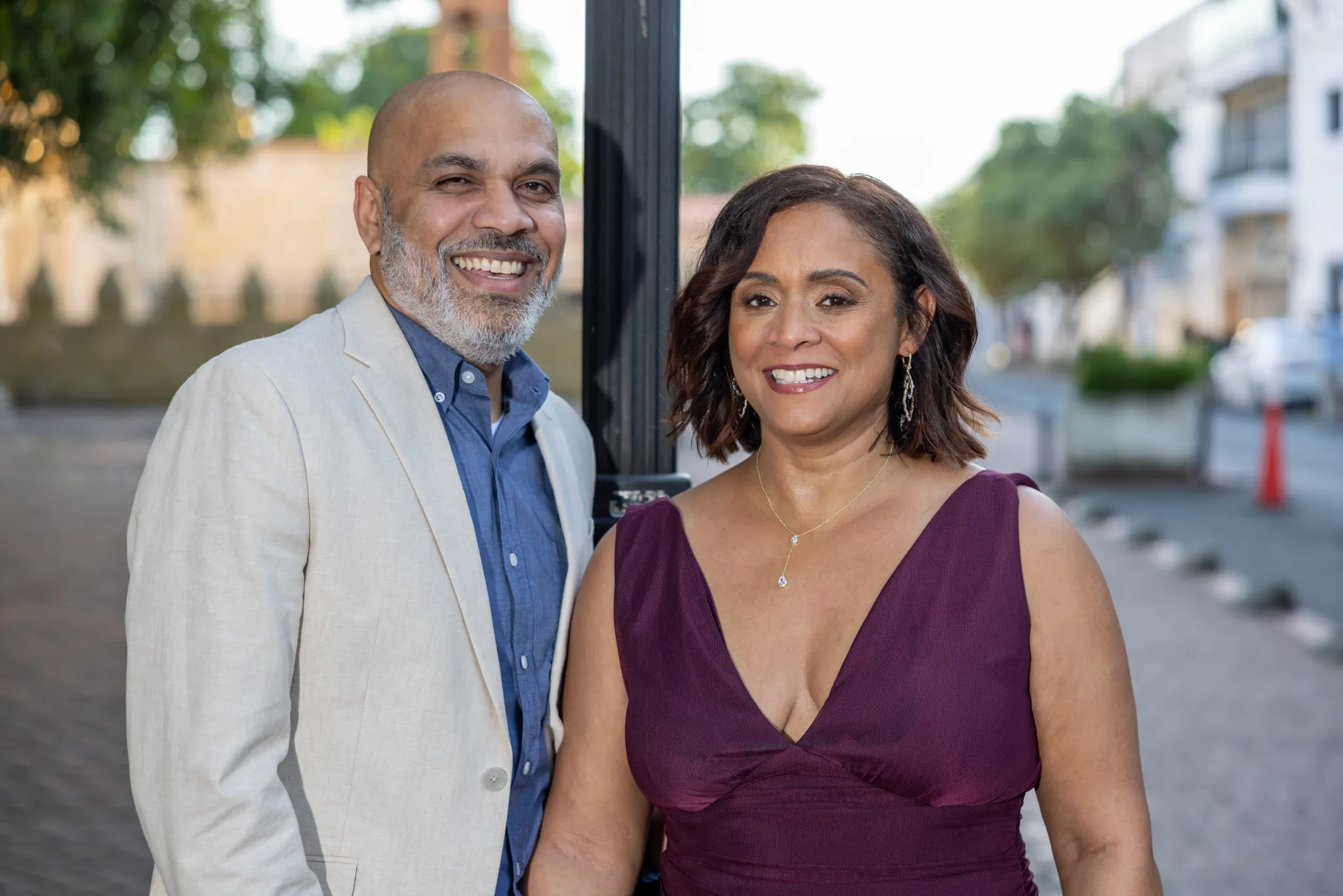 Engagement photography in Zona Colonial Santo Domingo Dominican Republic